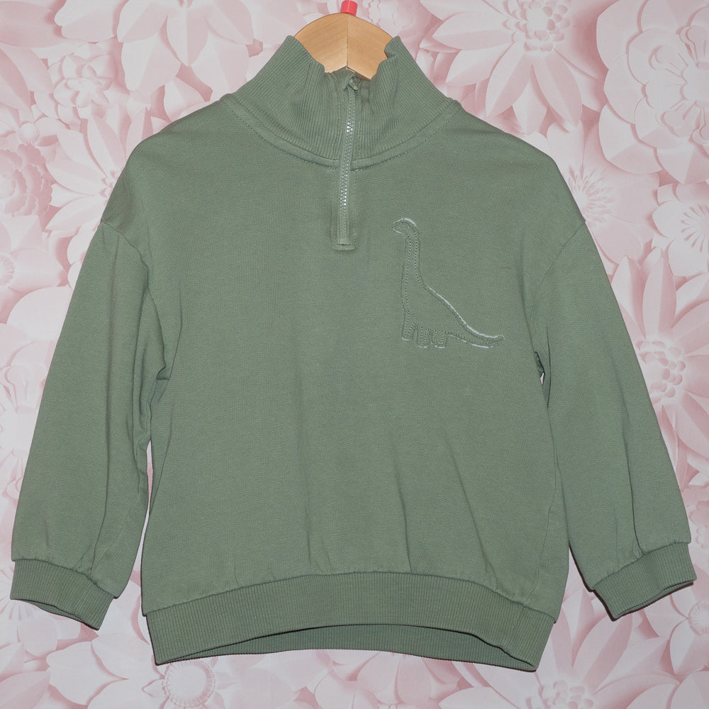 Dino Patch Zip Neck Size 4T