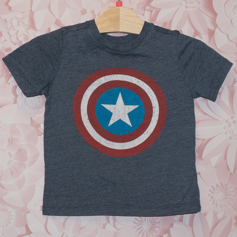 Captain America Tee Size 3T