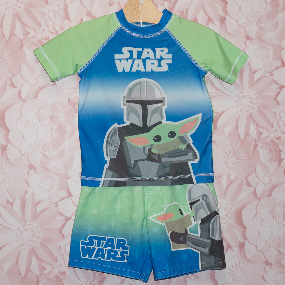 Mandalorian Swim Set Size 3T