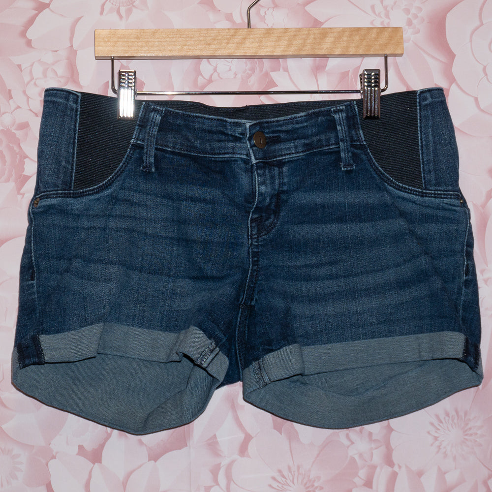 Denim Maternity Shorts Size 2