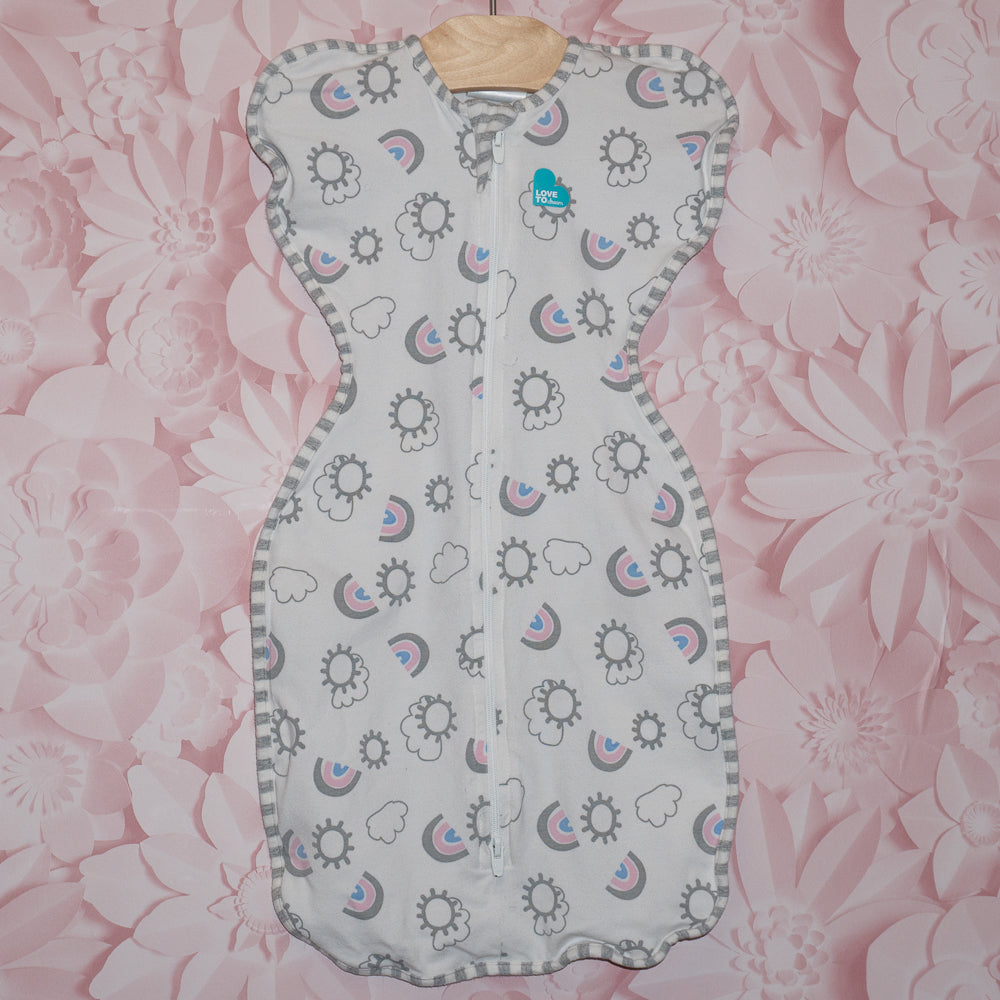 Rainbow Arms-Up 1.0 TOG Sleep Sack Size NB