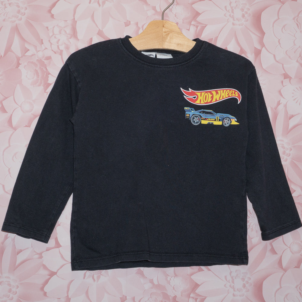 Hot Wheels Longsleeve Tee Size 4-5