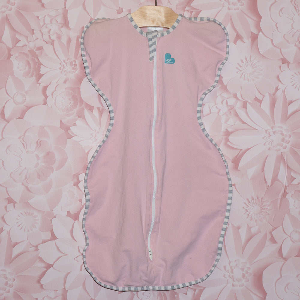 Pink Arms-Up 1.0 TOG Sleep Sack Size S (0-3m)