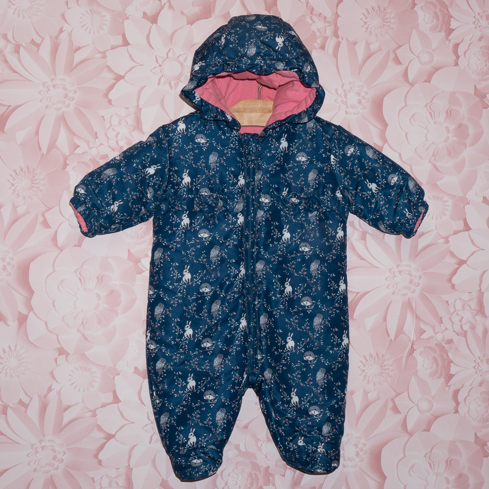 Woodland Creature Bunting Suit Size 0-3m