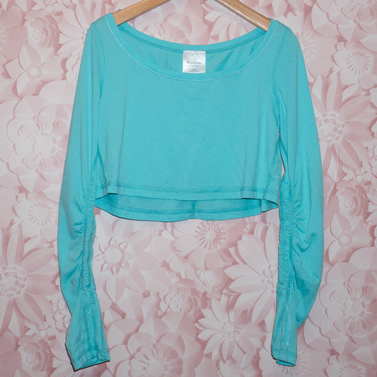 Athletic Longsleeve Crop Top Size 8