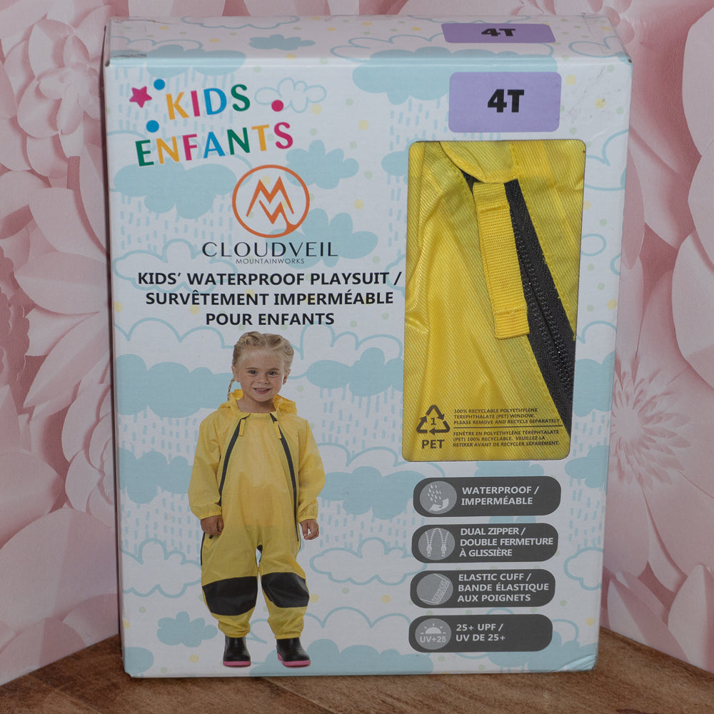 New Rain Suit Size 4T