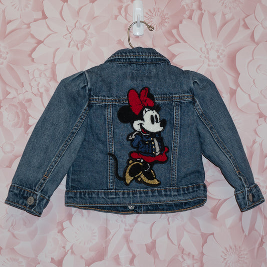 Minnie Mouse Jean Jacket Size 18-24m