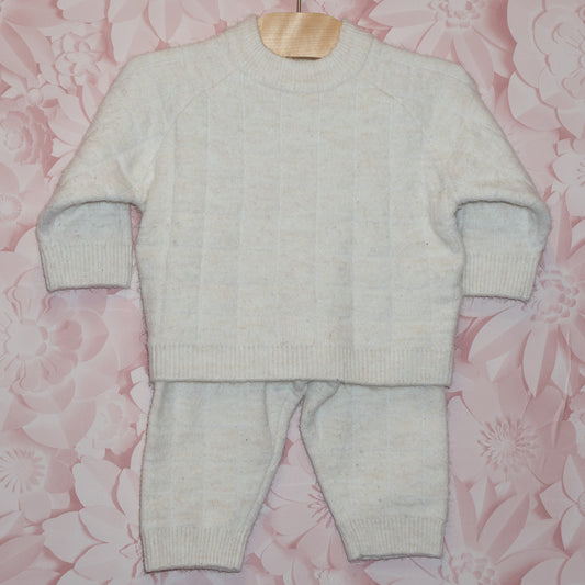 Checker Knit Set Size 12-18m