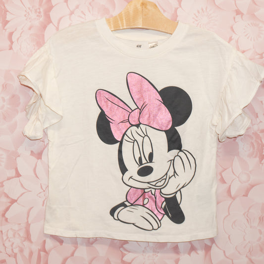 Minnie Flouncy Sleeve Tee Size 6x/7