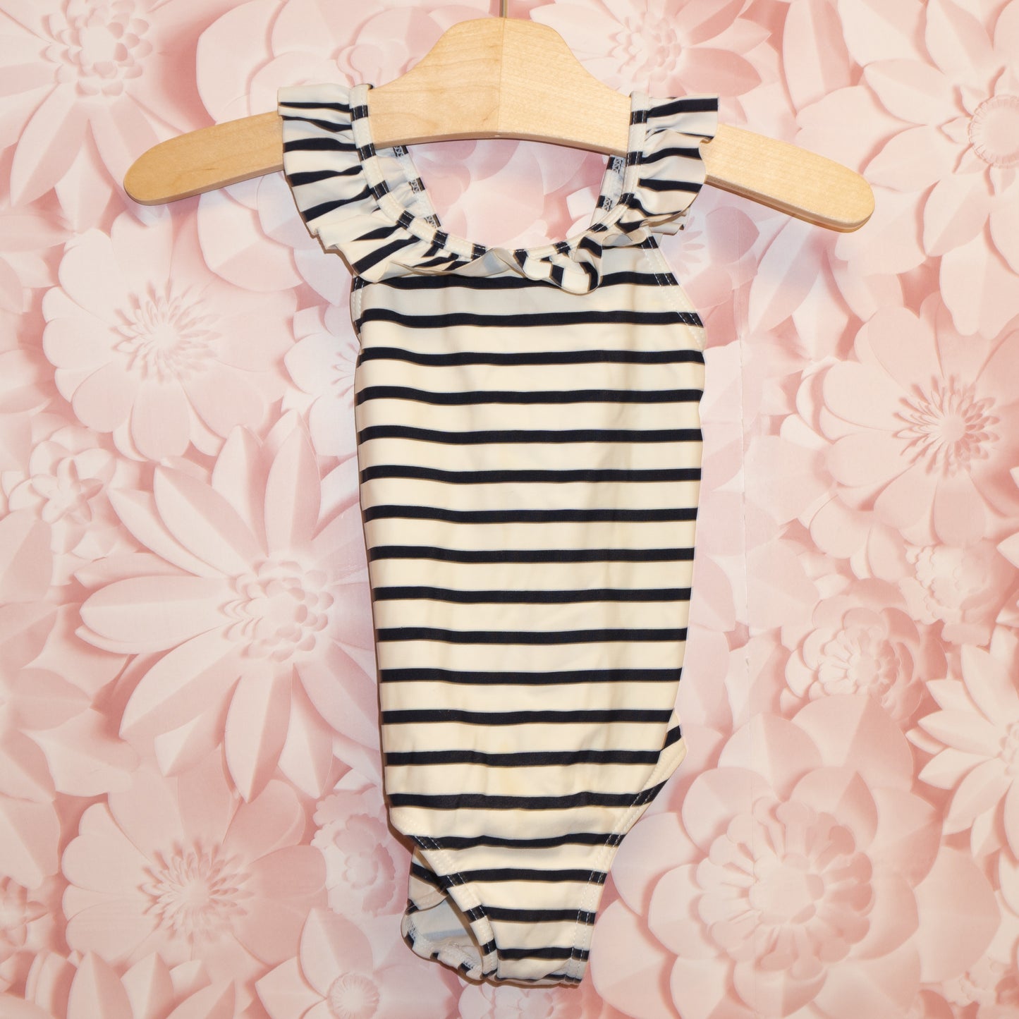 Striped Swimsuit Size 3