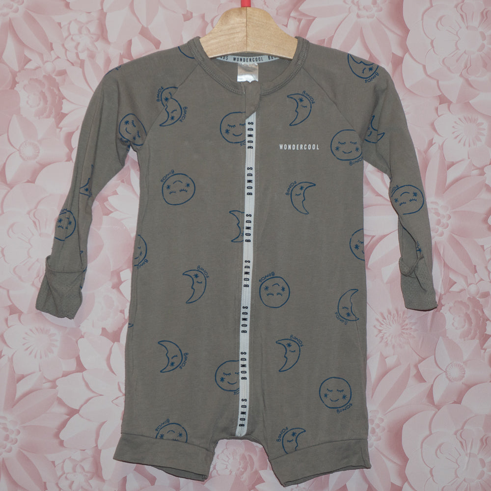 Sleepy Moon Shortie Wondercool Suit Size 18-24m