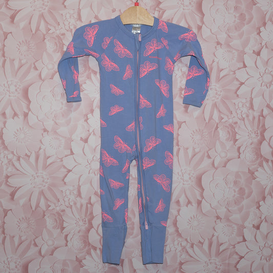 Pink Butterfly Bonds Wondersuit Size 12-18m