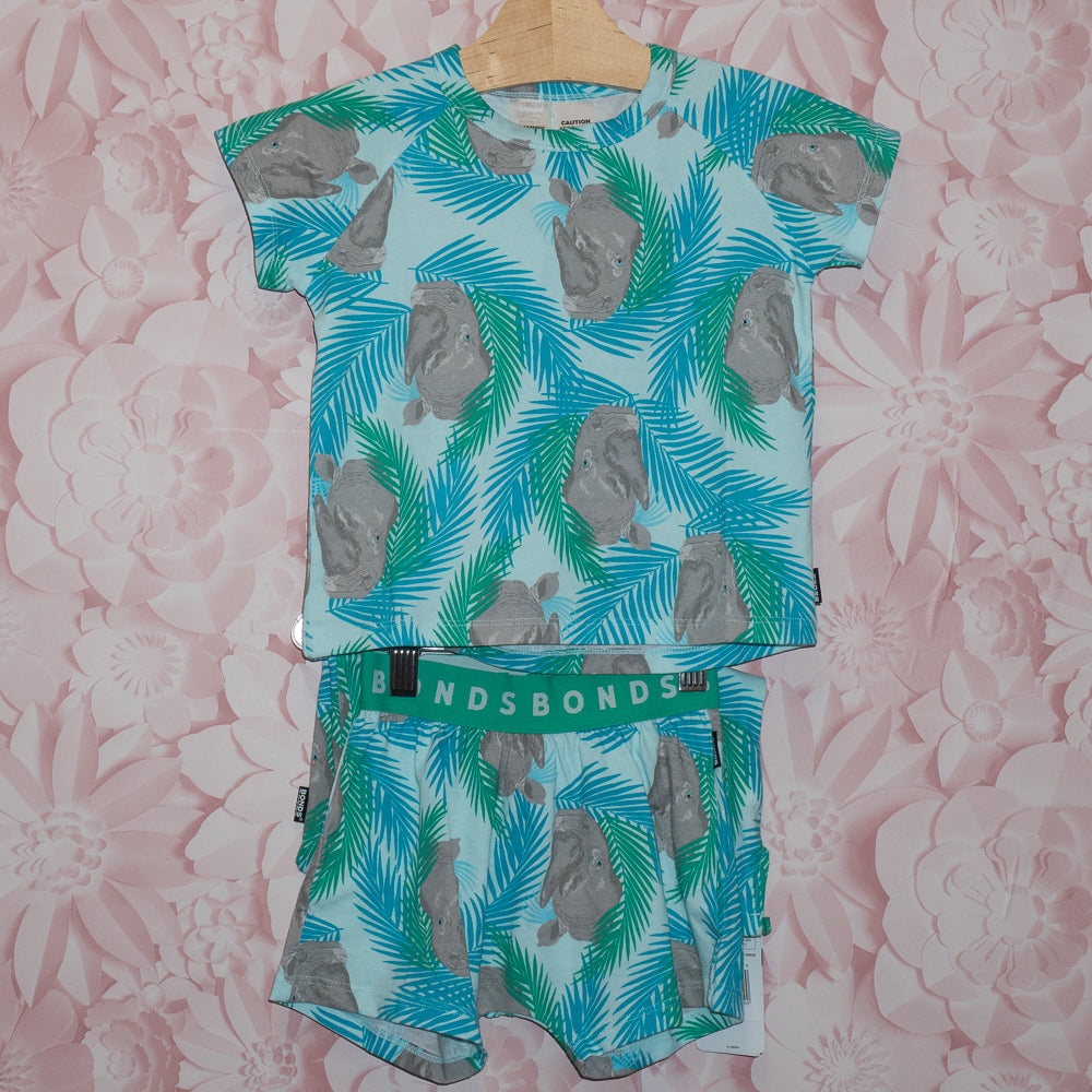 New Rhino Bonds Pajamas Size 12-18m