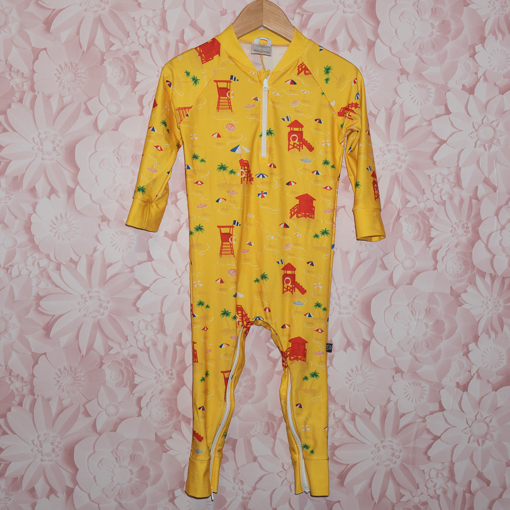 Beach Full-Coverage Swimsuit Size 3T