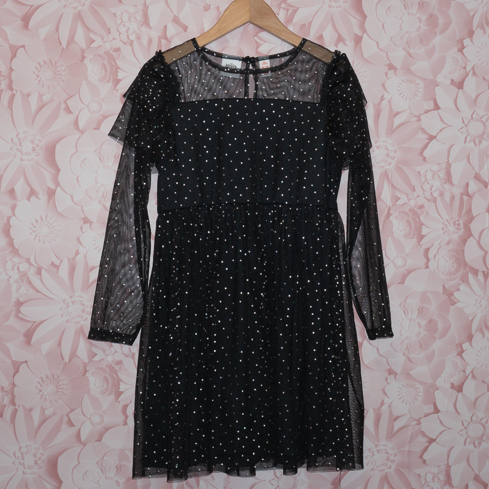 Wicked Tulle Dot Dress Size 7-8