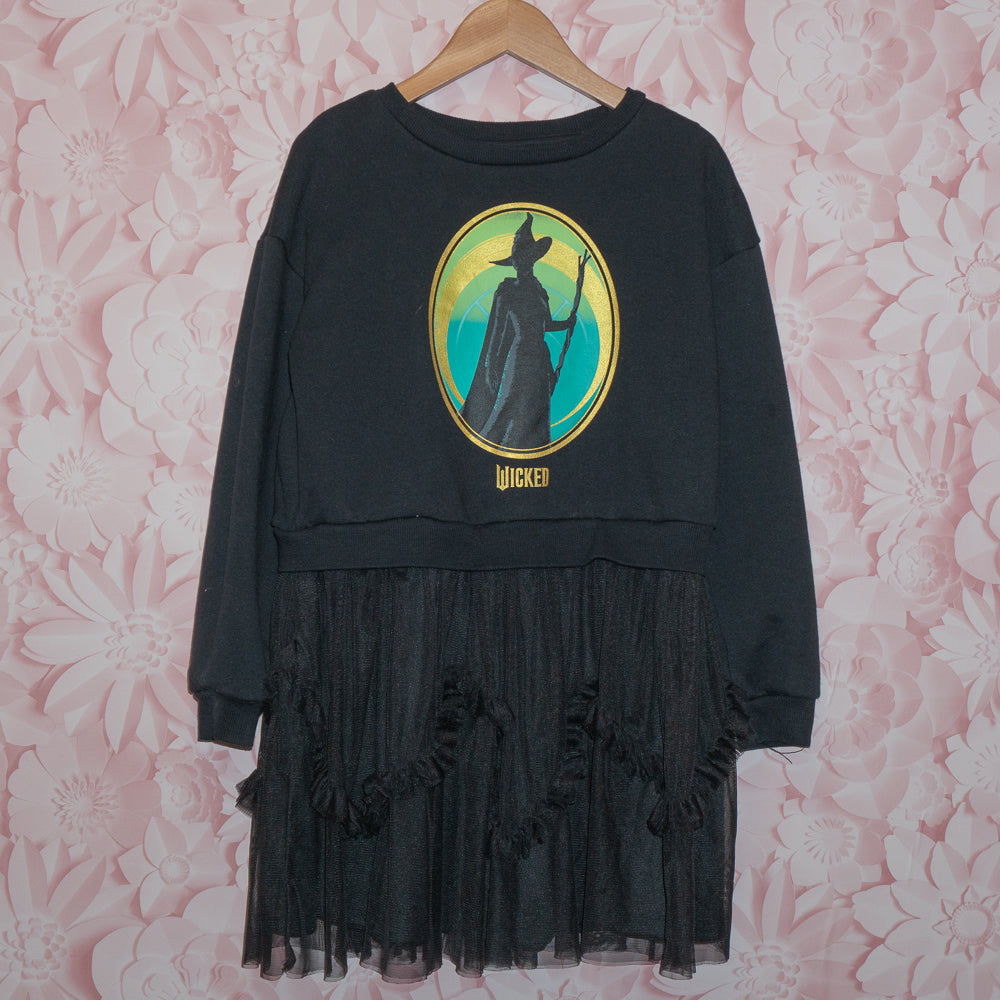 Wicked Sweatshirt Tulle Dress Size 7-8
