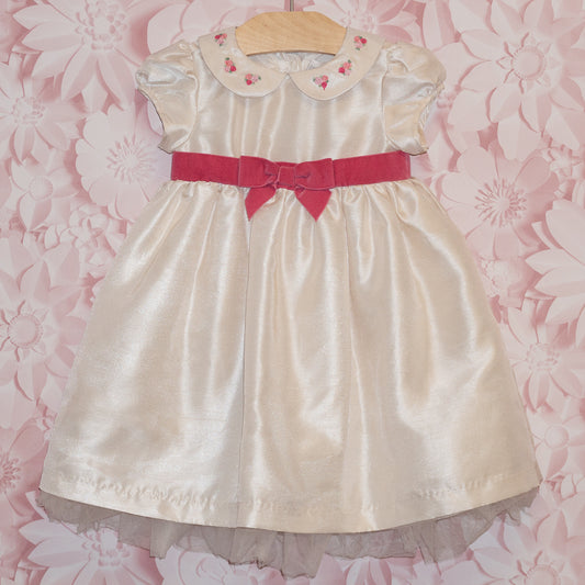 NWT Cream & Roses Dress Size 12-18m