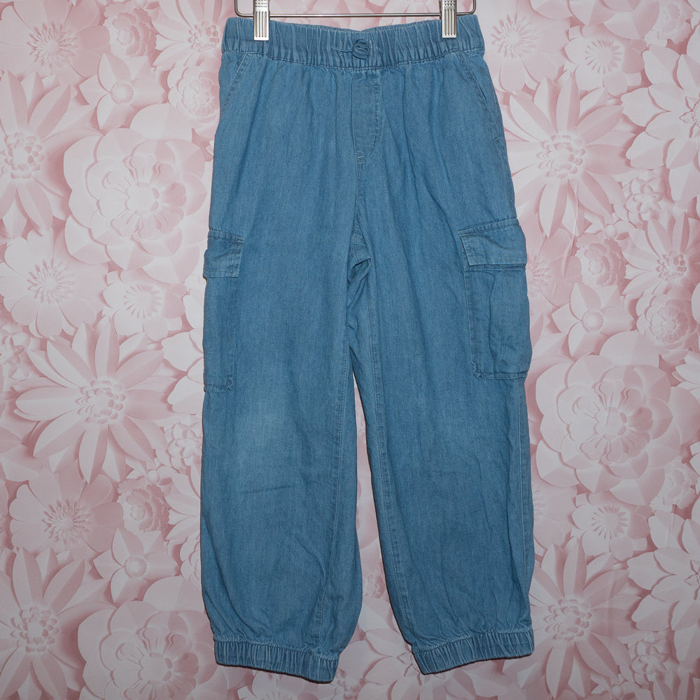 Lightweight Baggy Cargo Jeans Size 6