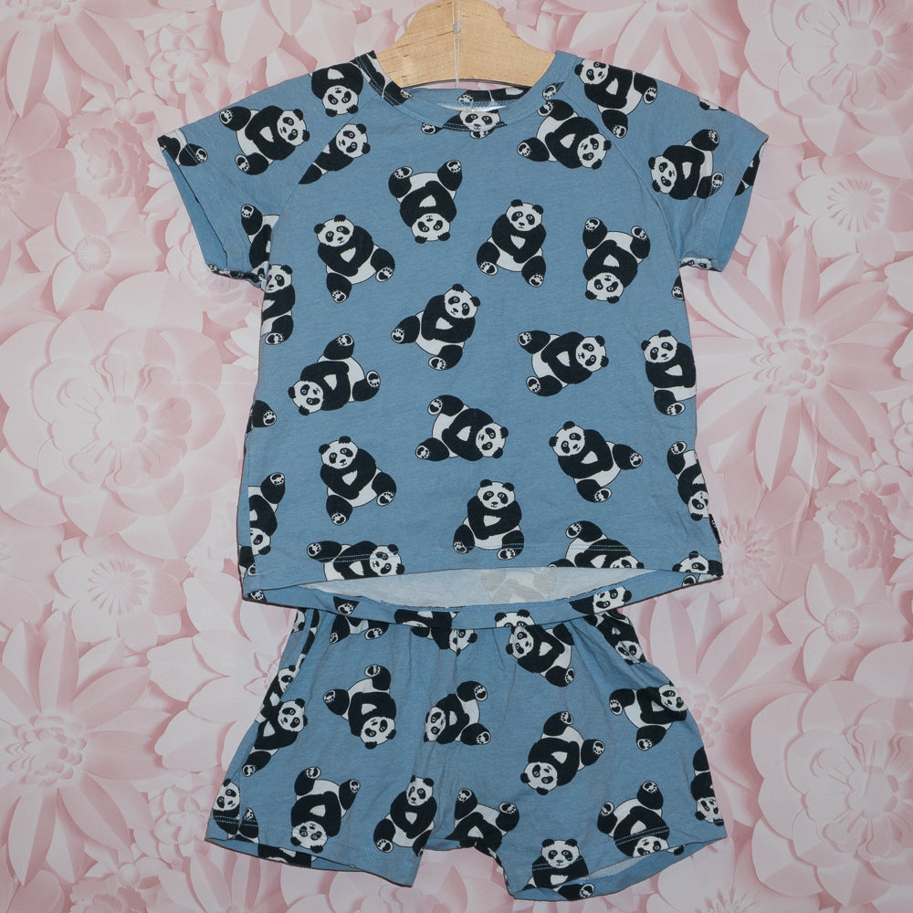 Panda Shortie Pajamas Size 18-24m