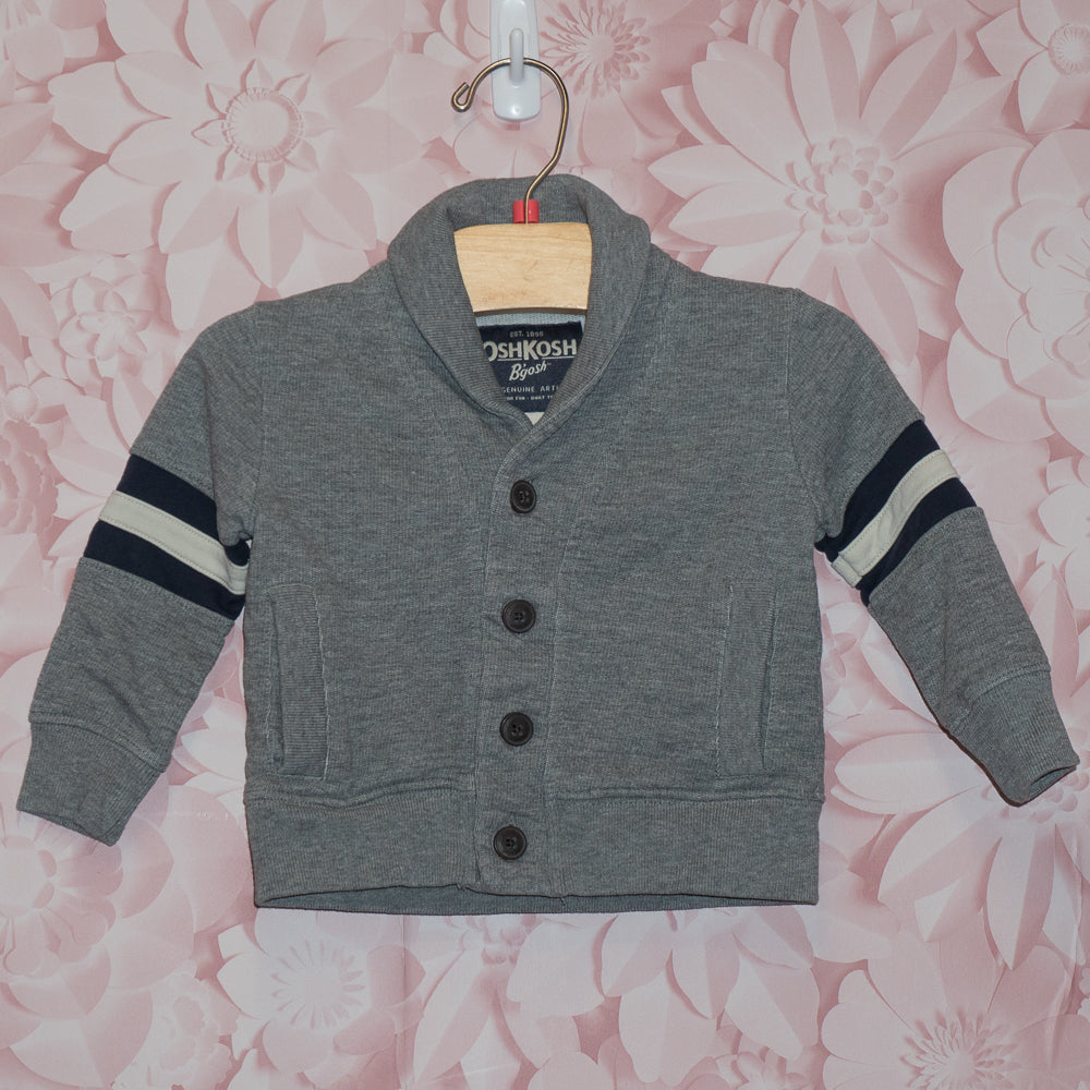 Button Jersey Cardigan Size 6m