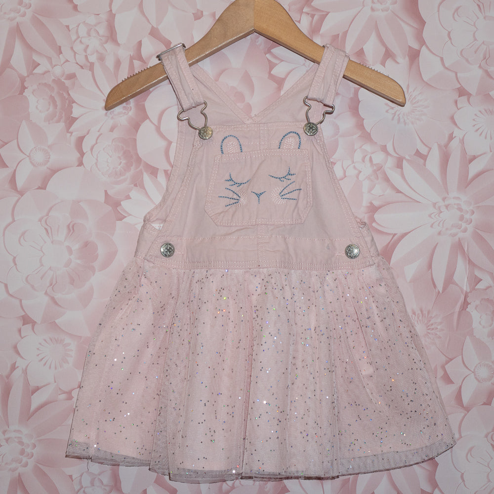 Bunny Overall Dress Size 3T