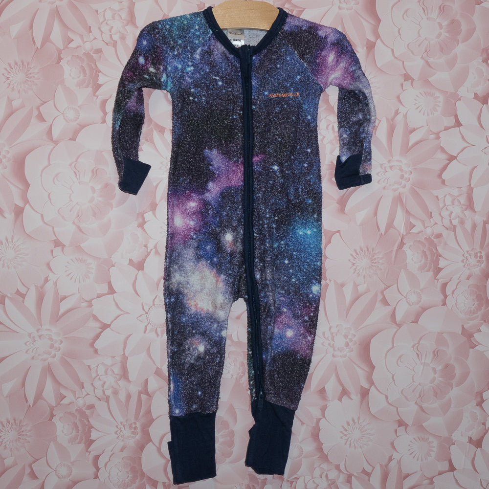 Space Fuzzy Bonds Wondersuit Size 6-12m