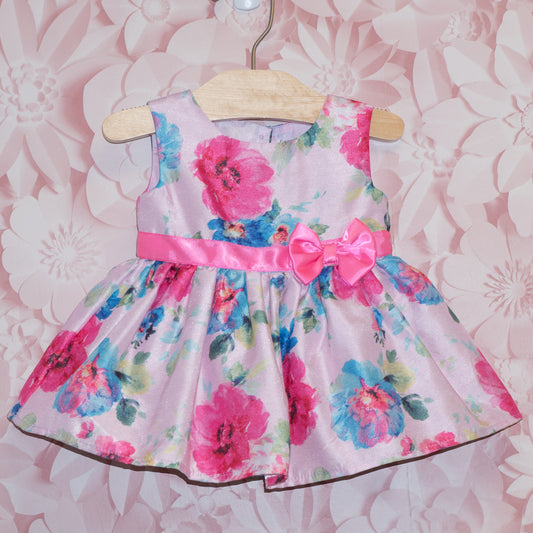 Floral Party Dress Size 0-3m