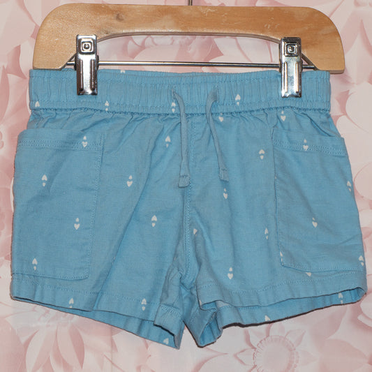 Blue Heart Shorts Size 3T