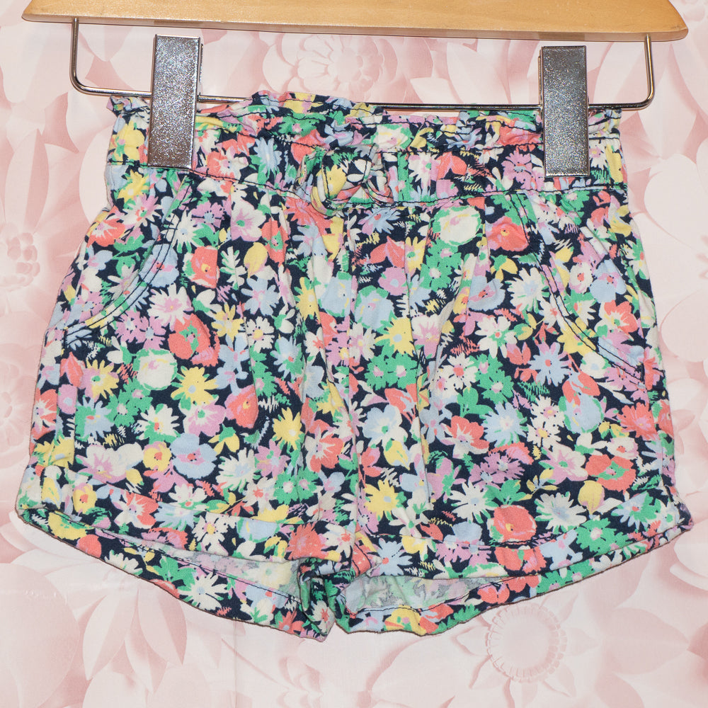 Floral Shorts Size 2