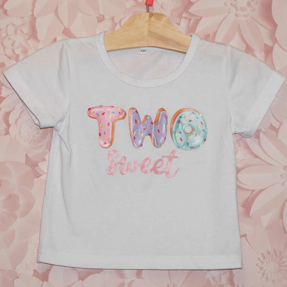 Two Sweet Tee Size 1-2Y