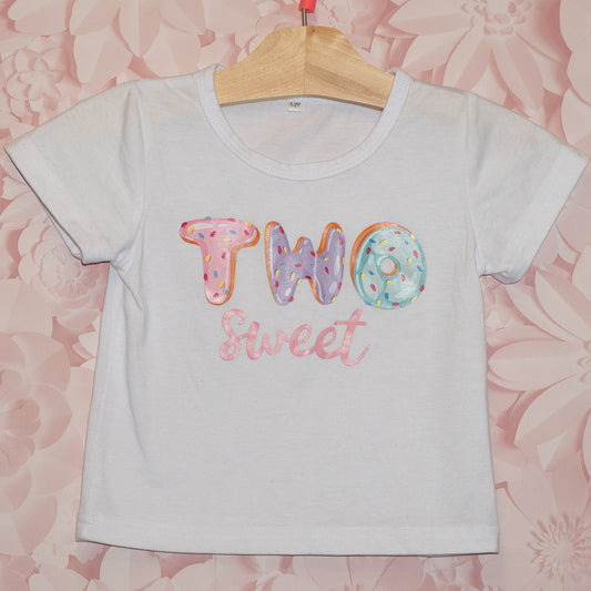 Two Sweet Tee Size 1-2Y