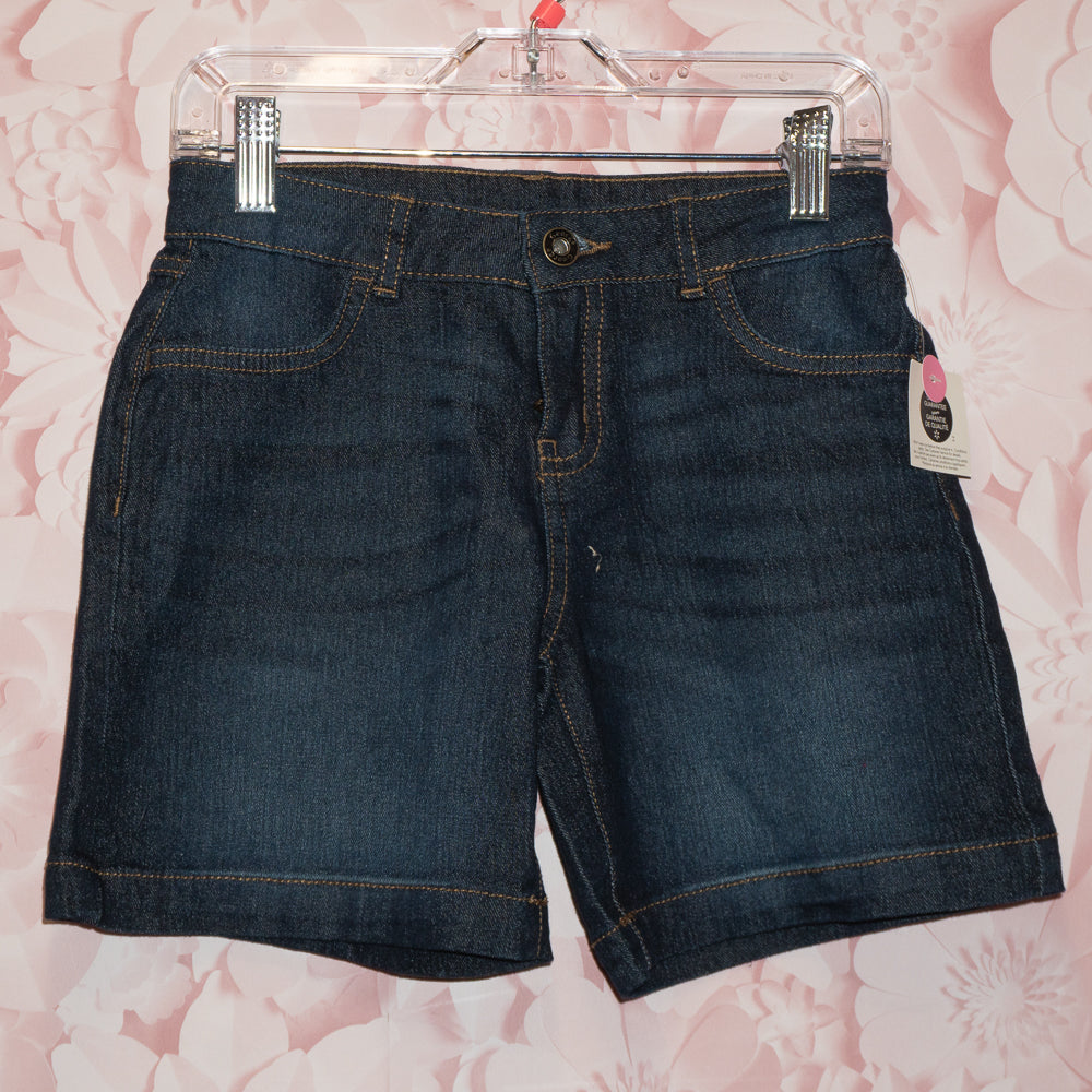 NWT Dark Denim Shorts Size 8