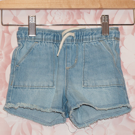 Pull-on Denim Shorts Size 2T