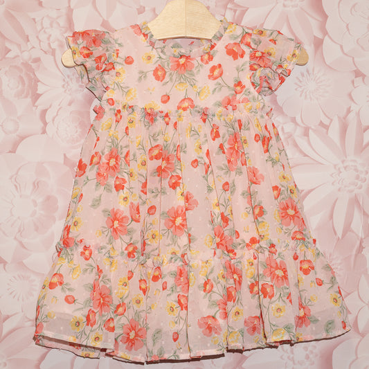 Flowy Floral Dress Size 2T
