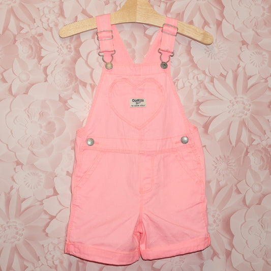 Pink Shortie Overalls Size 3T