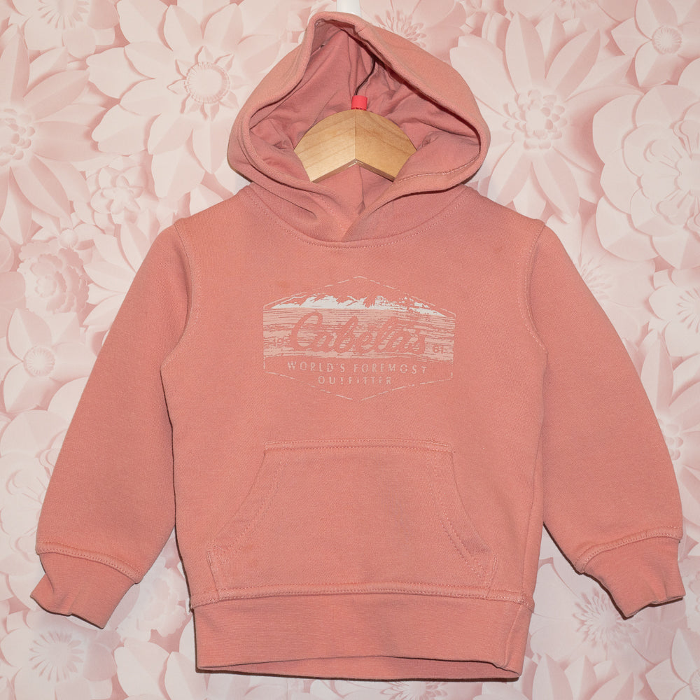 Pink Cabela's Sweatshirt Size 2T