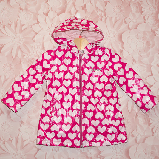Heart Raincoat Size 2T