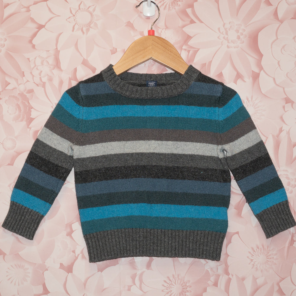 Striped Blue Sweater Size 18-24m