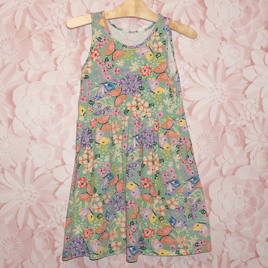Butterfly Dress Size 6x/7