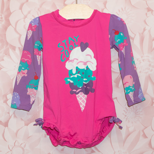 Stay Cool Rashguard Swimsuit Size 6-9m