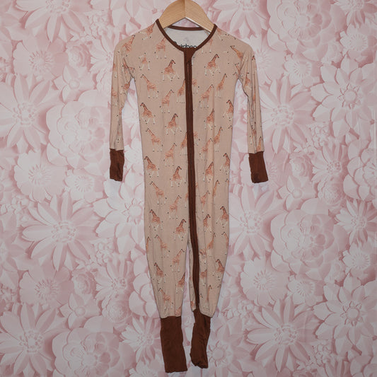 Giraffe Bamboo Sleeper Size 2T