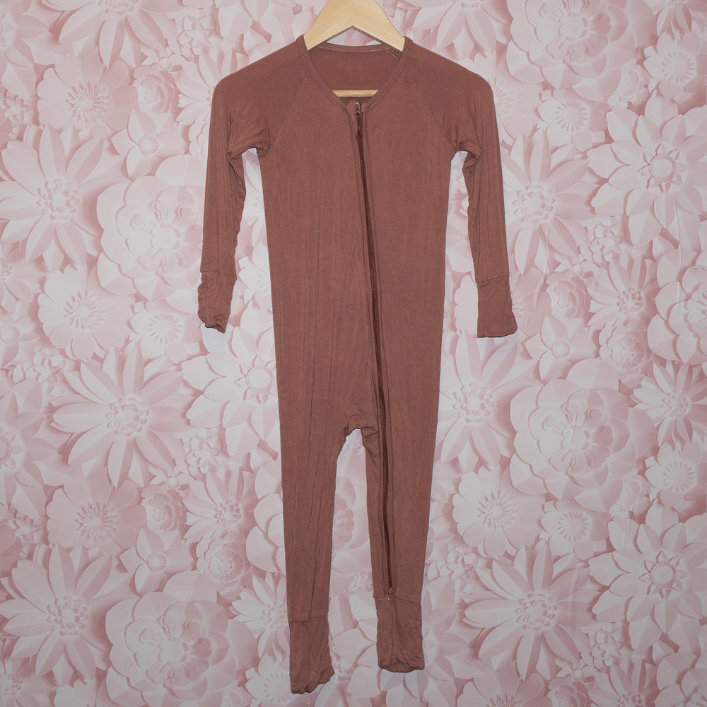 Brown Bamboo Sleeper Size 18-24m