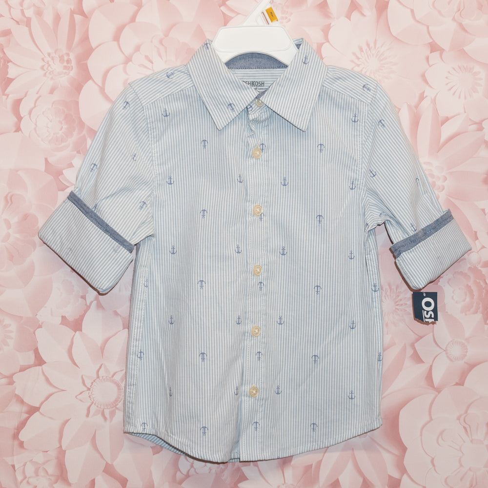 NWT Anchor & Stripe Shirt Size 3T