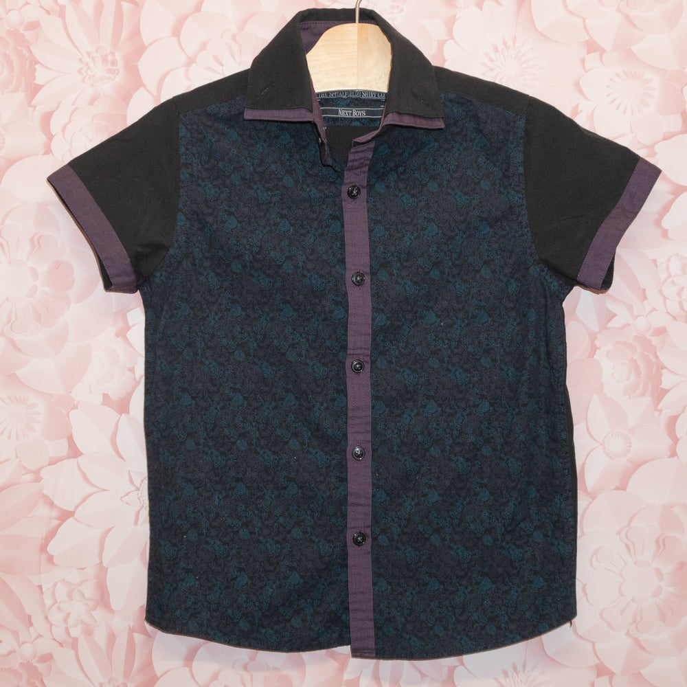 Subtle Pattern Shirt Size 7