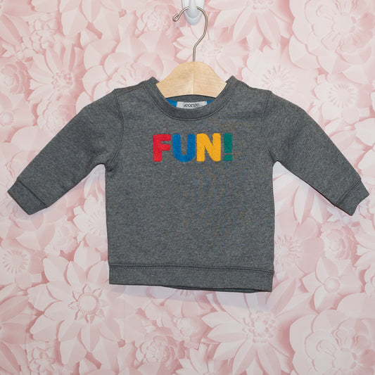 Fun! Crewneck Size 6-12m