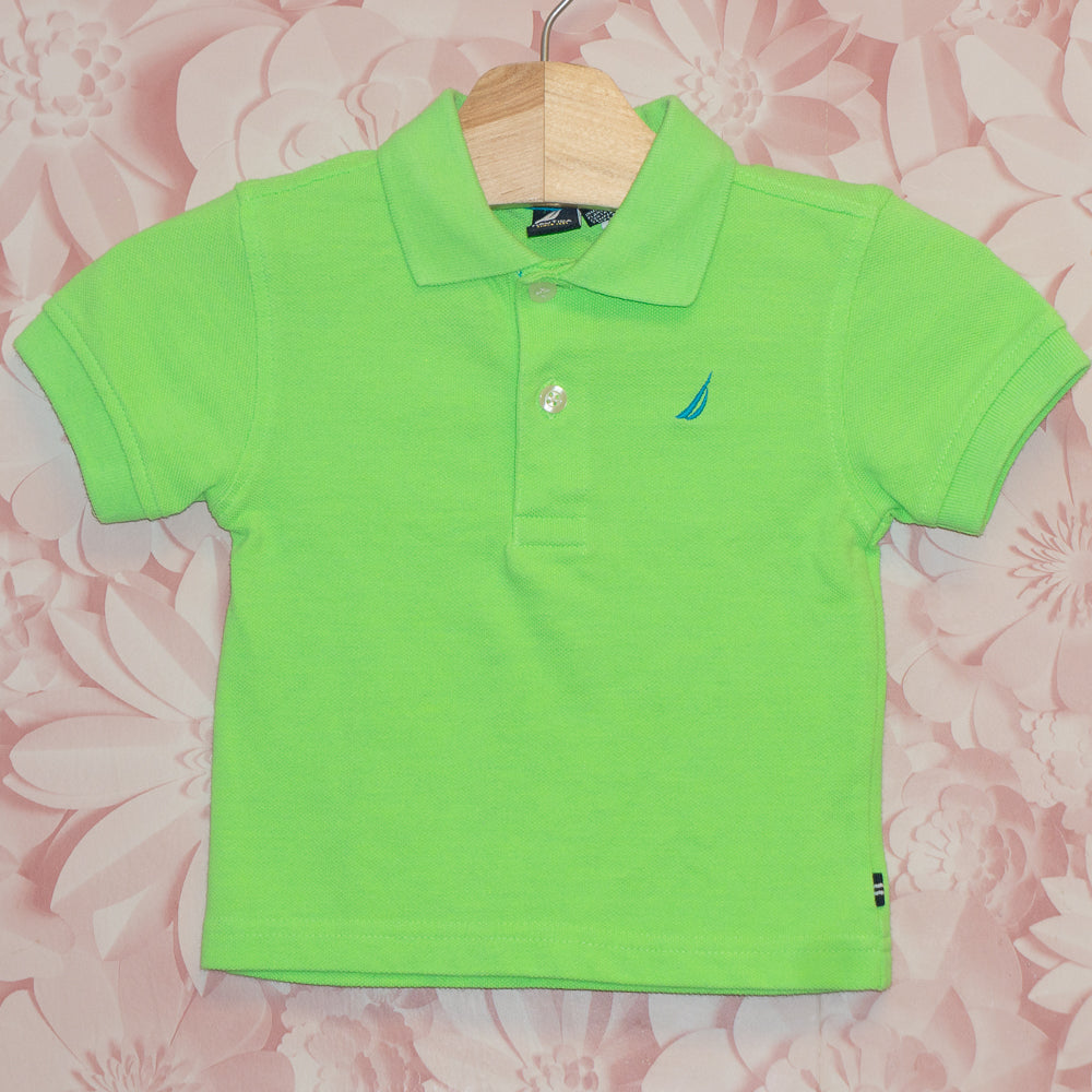 Neon Polo Shirt Size 9-12m