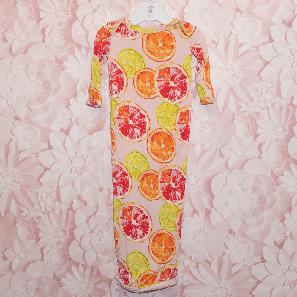 Bamboo Citrus Sleep Gown Size 0-3m