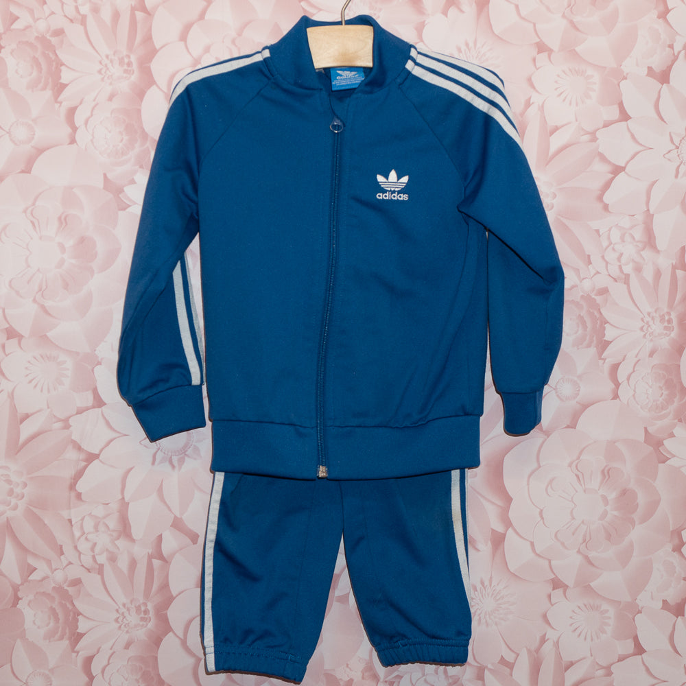 Blue Adidas Set Size 3T