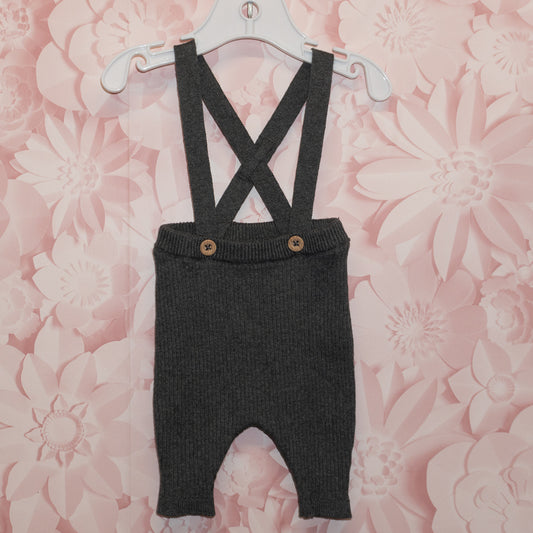 Knit Suspender Pants Size NB