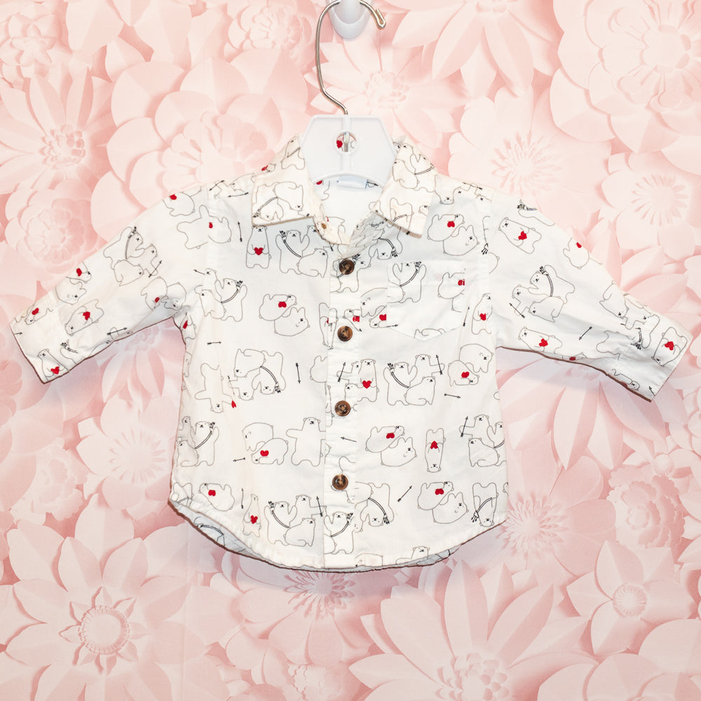 Cupid Bears Shirt Size 0-3m